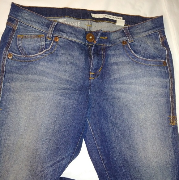 DKNY Jeans Women Jeans Boot Cut Sz 13S - Picture 3 of 7